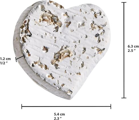 Mineral Block for Birds with Dried Apples, Calcium Supplement Bird Treat in Kuwait
