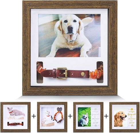 KCRasan Pet Picture Frame Memorial - Dog Memorial Sentiment Frame, Black in Kuwait