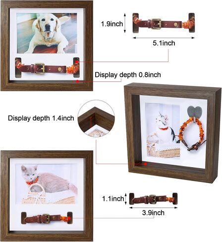 KCRasan Pet Picture Frame Memorial - Dog Memorial Sentiment Frame, Black in Kuwait