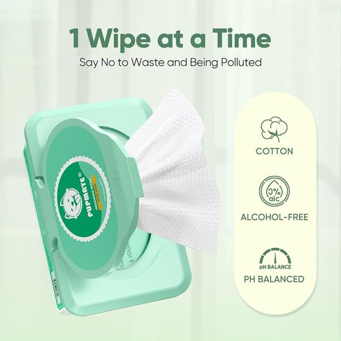 Natural Pet Grooming Wipes, 100 Fresh Counts, Extra Moist & Thick for Dogs & Cats, Puppies & Kittens(Pack of 2) in Saudi Arabia