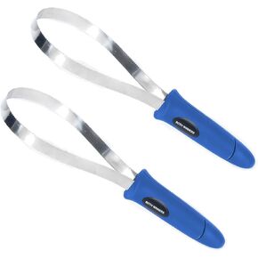 BOTH WINNERS 2 Pack Dual-Sided Shedding Blade with Stainless Steel Blade, De-Shedding Tool for All Dog Coat Types- Soft Touch Grip in Kuwait