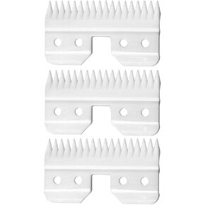 3pcs Fast Feed Ceramic Blades for Oster Fast Feed Clipper Oster A5 Fast Feed Ceramic Blades Fast Feed Replacement Blade A5 Replacement Blade (3PCS) in Saudi Arabia