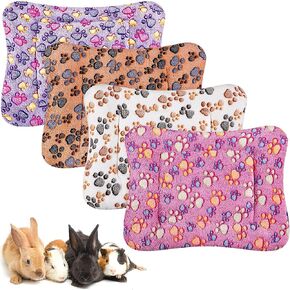 Haull 4 Pcs Waterproof Guinea Pig Bedding Mat, Tie Dyed, 13 x 10 in Saudi Arabia