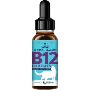 جاكسون جالاكسي: B12 للقطط - مكمل غذائي - يدعم صحة الجهاز المناعي والجهاز العصبي والجهاز الهضمي والوظيفة الإدراكية لقطتك. in Kuwait