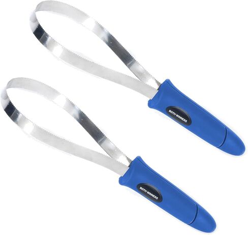 BOTH WINNERS 2 Pack Dual-Sided Shedding Blade with Stainless Steel Blade, De-Shedding Tool for All Dog Coat Types- Soft Touch Grip in Kuwait