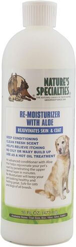 Nature's Specialties Re-moisturizer with Aloe Conditioner for Dogs Cats, Non-Toxic Biodegradeable, 1gal in Saudi Arabia