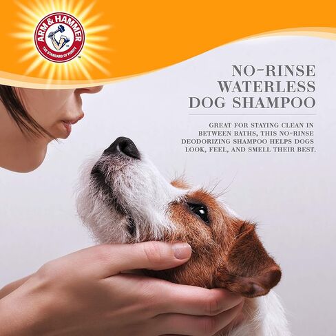 Arm & Hammer for Pets Ultra Fresh Waterless Bath Spray for Dogs in White Jasmine Scent | Dry Dog Shampoo, Dog Spray | Waterless Dog Shampoo and Dog Deodorizing Spray, Dog Spray Deodorizer Perfume in Kuwait