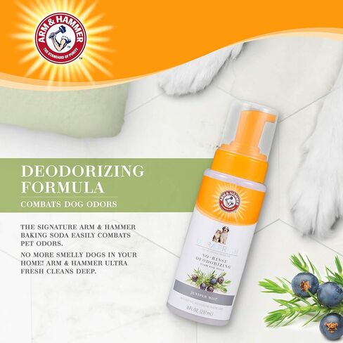 Arm & Hammer for Pets Ultra Fresh Waterless Bath Spray for Dogs in White Jasmine Scent | Dry Dog Shampoo, Dog Spray | Waterless Dog Shampoo and Dog Deodorizing Spray, Dog Spray Deodorizer Perfume in Kuwait