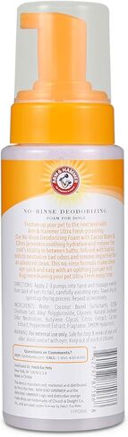 Arm & Hammer for Pets Ultra Fresh Waterless Bath Spray for Dogs in White Jasmine Scent | Dry Dog Shampoo, Dog Spray | Waterless Dog Shampoo and Dog Deodorizing Spray, Dog Spray Deodorizer Perfume in Kuwait