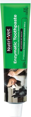 Nutri-Vet Enzymatic Toothpaste for Dogs - Non-Foaming Chicken Flavor - Promotes a Healthy Active Lifestyle - 2.5 oz in Saudi Arabia