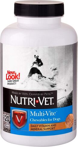 Nutri-Vet Dog Multivitamin, Daily Multivitamin for Dogs, 180 Count in Kuwait