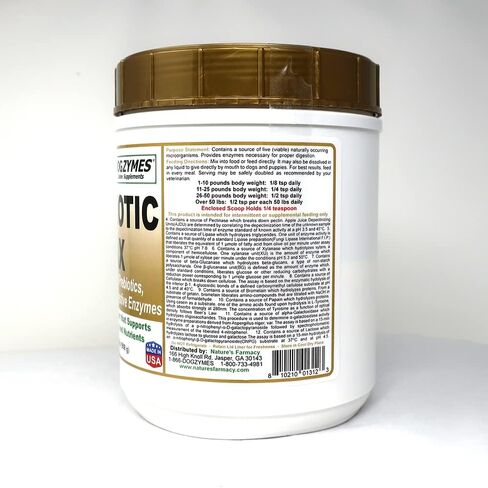 Dogzymes Probiotic Max -10 مليار بروبيوتيك CFU، البريبايوتكس، الإنزيمات الهاضمة - (8 أونصة) in Saudi Arabia