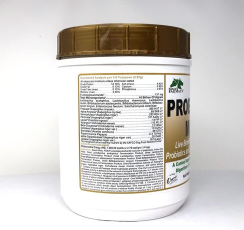 Dogzymes Probiotic Max -10 مليار بروبيوتيك CFU، البريبايوتكس، الإنزيمات الهاضمة - (8 أونصة) in Saudi Arabia