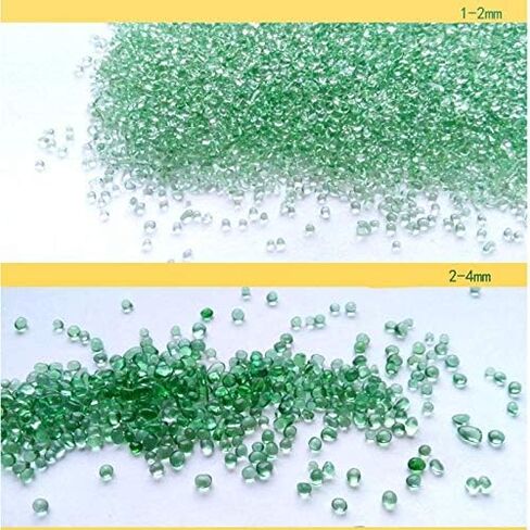 1 Pound Glass Stones Gorgeous Aquarium Decorated Irregular Glass Pebbles Artificial Glaze Crystal Stones Rocks for Fish Turtle Tank Landscape Bottom or Potted Plants Decoration (Amber) in Saudi Arabia