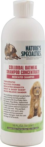 شامبو الشوفان الغروي للكلاب والقطط من شركة Nature's Specialities، غير سام وقابل للتحلل البيولوجي، 8 أونصة (OATS8) in Saudi Arabia