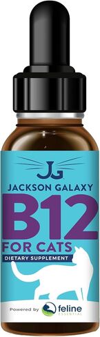 Jackson Galaxy: B12 for Cats-Dietary Supplement-Supports The Health of Your cat’s Immune System, Nervous System, Digestive System & Cognitive Function. in Saudi Arabia