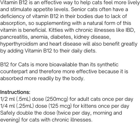 Jackson Galaxy: B12 for Cats-Dietary Supplement-Supports The Health of Your cat’s Immune System, Nervous System, Digestive System & Cognitive Function. in Saudi Arabia