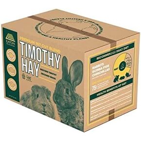 Eaton Pet and Pasture Naturally Grown, Premium, 1st Cut Blend, Western Timothy Hay Orchard Blend, Small Animal Food, Sustainable, Eco-Friendly, Farmer-Owned, 6LB-Box. in Saudi Arabia