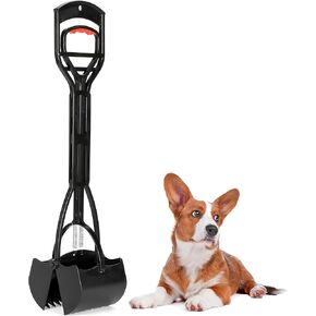 Dogit Waste Scoop, Dog Combo Waste Rake & Dog Pooper Scooper for Grass & Pavement Easy Pickup, Small, 90442