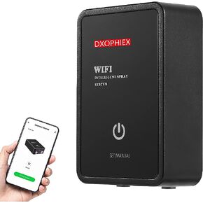 DXOPHIEX WIFI مرطبات الزواحف الزواحف مستر التلقائي نظام التغشية الزواحف تررم مستر لنباتات الغابات المطيرة والبرمائيات والزواحف مع فوهات التغشية القابلة للتعديل 360 درجة in Kuwait