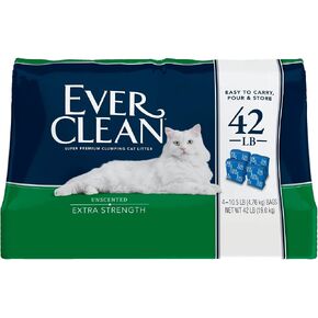 Ever Clean Extra Strength Clumping Unscented Cat Litter, 42 lbs. in Saudi Arabia