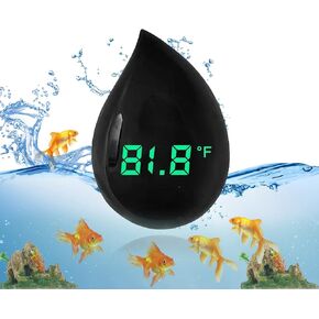 ميزان حرارة حوض السمك الرقمي: ميزان حرارة حوض السمك اللاسلكي عالي الدقة لقياس درجة حرارة حوض السمك مقياس حرارة رقمي لسلاحف الأسماك in Kuwait