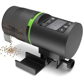 Automatic Fish Feeder for Aquarium，Vacation Auto Fish Food Dispenser - Moisture-Proof Programmable Weekend Holiday Electric Timer Fish Feeder for Turtle Tank | Betta Tank in Kuwait