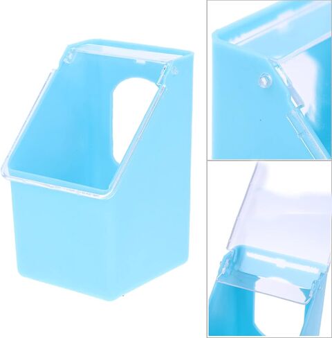 موزع مياه لتغذية الطيور والسمان والدجاج من بيجون، عبوة من قطعتين مع اوعية طعام للحيوانات الاليفة بفتحتين لتناول الطعام in Kuwait