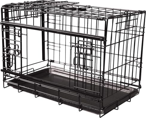Cardinal Gates Sliding Door Pet Crates - Dog Kennel with Plastic Tray Included Medium in Kuwait