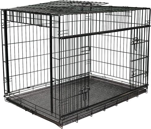 Cardinal Gates Sliding Door Pet Crates - Dog Kennel with Plastic Tray Included Medium in Kuwait