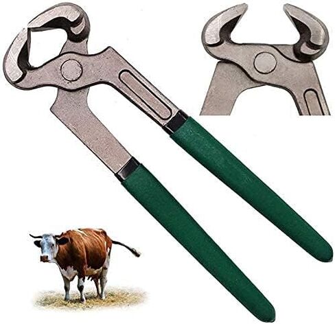 Kazana Hoof Trimmers Goat Hoof Trimming Shears Nail Clippers, Horse Farrier Tool, Multi-Purpose Hoof Trimmers for Goats Sheep Pigs Cattle Horses, with Rubber Grip, Durable and Convenient in Saudi Arabia
