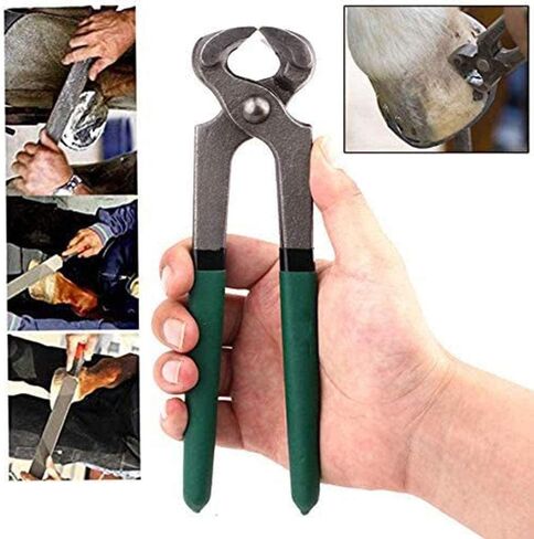 Kazana Hoof Trimmers Goat Hoof Trimming Shears Nail Clippers, Horse Farrier Tool, Multi-Purpose Hoof Trimmers for Goats Sheep Pigs Cattle Horses, with Rubber Grip, Durable and Convenient in Saudi Arabia