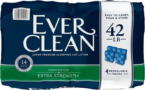 Ever Clean Extra Strength Clumping Unscented Cat Litter, 42 lbs. in Saudi Arabia