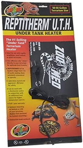 Zoo Med Repti Therm Under Tank Reptile Heater 24 Watts - 18" Long x 8" Wide (50-60 Gallons) in Saudi Arabia