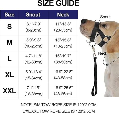 طوق رأس الكلب، مقود تدريب الكلاب - رسن رأس مبطن بدون سحب مع حزام أمان ومشبك، هالة عاكسة للكلاب توقف عن سحب المقود، أداة تدريب فعالة للمشي للكلاب المتوسطة in Kuwait