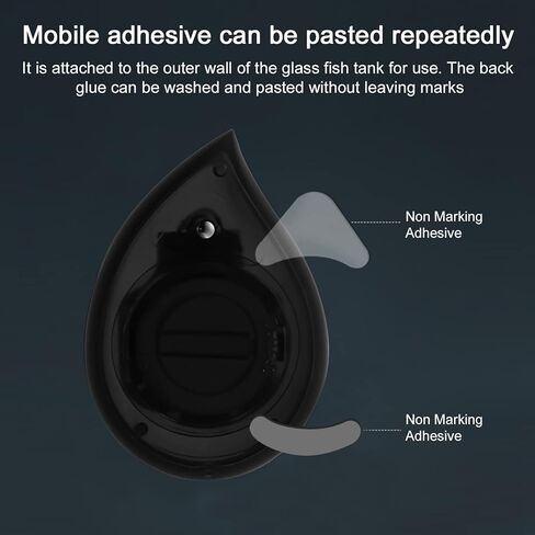 ميزان حرارة حوض السمك الرقمي: ميزان حرارة حوض السمك اللاسلكي عالي الدقة لقياس درجة حرارة حوض السمك مقياس حرارة رقمي لسلاحف الأسماك in Kuwait