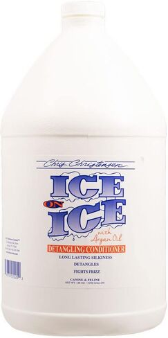 حزمة موزع مضخة جالون سائل وجالون من كريس كريستنسن - بلسم فك تشابك الكلاب بالثلج على الجليد، مناسب لجميع المعاطف والمرطبات + موزع مضخة جالون، سهل التوزيع، بدون فوضى in Saudi Arabia