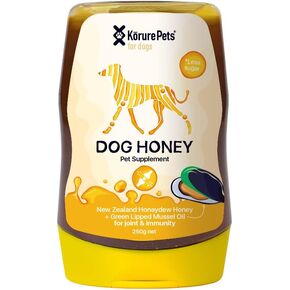 مكمل غذائي صحي للكلاب من Kōrure Pets Honey - مكمل طبيعي لصحة الكلاب المثالية والعناية بالمفاصل in Kuwait