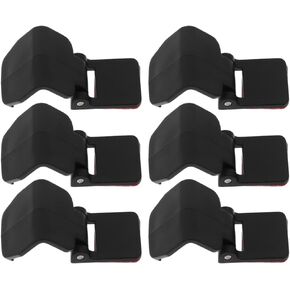 VILLCASE Food Containers Reptile Feeding Tank, 6pcs Plastic Tortoise Breeding Tank Lock Buckle, Glass Turtle Terrarium Lock Buckles Anti-Escape for Aquariums Fish Tank Reptile Box Plastic Containers in Kuwait