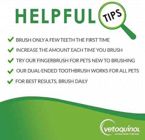 Vetoquinol Enzadent Enzymatic Toothpaste for Cats & Dogs – 3.2 oz, Poultry Flavor – Triple Enzyme Formula for Healthy Teeth & Gums – Oral Dental Care: Removes Plaque, Polishes Teeth & Freshens Breath in Saudi Arabia