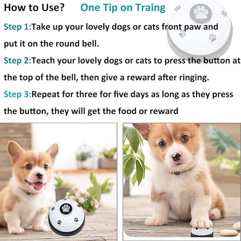 أجراس باب للكلاب من WOHENI للتدريب على استخدام الحمام، وأجراس للكلاب قابلة للتعديل لمقبض الباب، وتدريب الجراء، وكسر المنزل، والخروج من المرحاض، وأجراس عالية الصوت للغاية (أسود + أحمر) in Kuwait