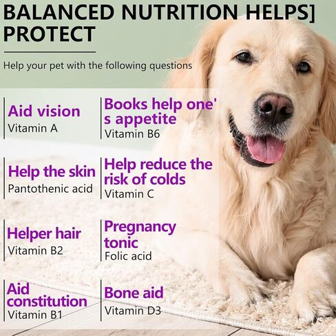 15 في 1 فيتامينات متعددة للكلاب قابلة للمضغ مع الجلوكوزامين، فيتامينات للكلاب مع المناعة والهضم والطاقة والأمعاء والجلد والمفاصل ودعم صحة القلب، فيتامينات متعددة لكبار السن والجرو للكلاب - 150 قطعة مضغ in Kuwait