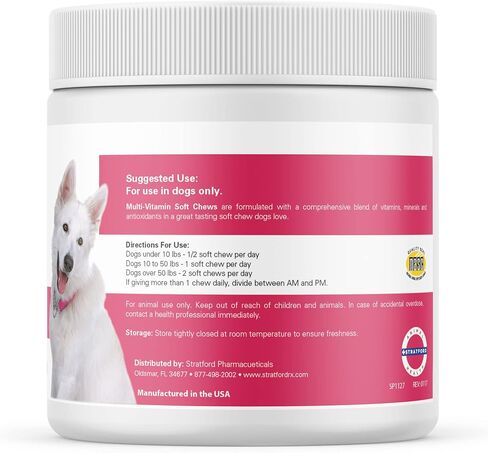 EZCHEW MultiVitamin for Dogs (180 Soft Chews) in Saudi Arabia