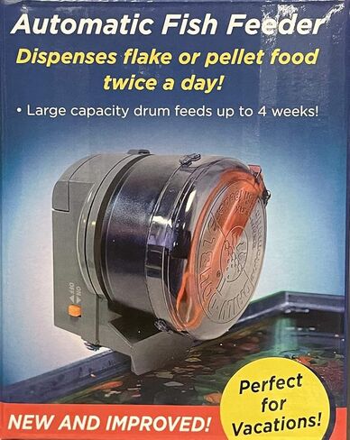 Aqua Culture Daily-Double Automatic Fish Feeder Aquarium Food Fish Battery Power in Saudi Arabia