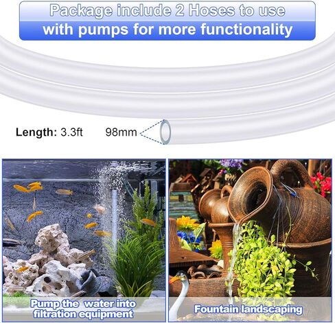 4 عبوات من مضخة مياه غاطسة صغيرة من Dreyoo، قطعتان من المضخات الصغيرة بقدرة 95 جيجا في الساعة 5 وات مع قطعتين من أنابيب بطول 3.3 قدم، وقطعتين من مضخة مياه نافورة بقدرة 400 جيجا في الساعة 25 وات مع 6 فوهات لحوض السمك وخزان الأسماك والبركة والزراعة المائية  in Kuwait