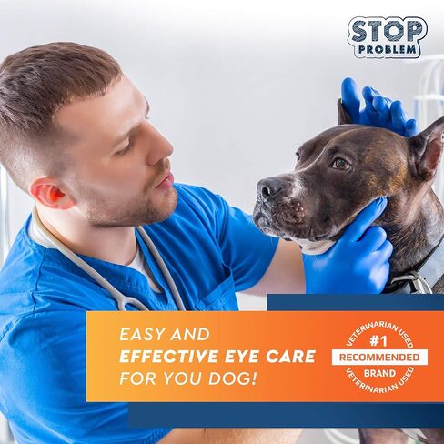 All Pets Eye Wash Drops for Relieve Pink Eye, Allergies Symptoms, Infections & Runny, Dry Eyes - Pain-Free Treatment Helps Prevent Abrasions, Irritations & Conjunctivitis in Saudi Arabia