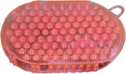 Tough-1 Rubber Jelly Massage Mitt Blue in Kuwait