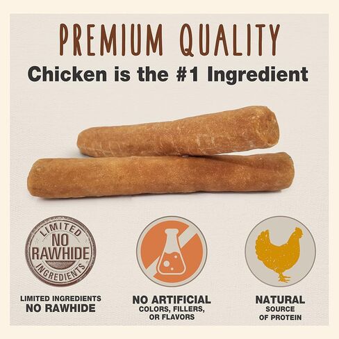Cadet Gourmet Savory Chicken Rolls Rawhide Alternative Savory Rolls 6 oz. in Saudi Arabia