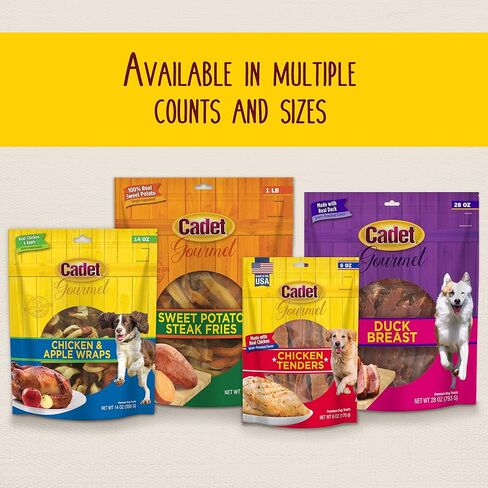 Cadet Gourmet Savory Chicken Rolls Rawhide Alternative Savory Rolls 6 oz. in Saudi Arabia