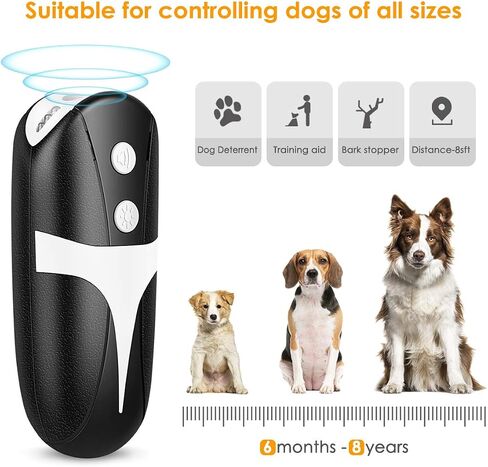 Sumergle Handheld Dog Repellent, Ultrasonic Infrared Dog Deterrent, Anti Barking Device, Dog Bark Contol in Saudi Arabia